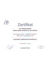 HomeWay zertifizierter Installateur